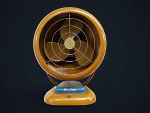 Vintage Fan Modello 3D