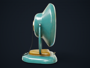 Vintage Fan Modello 3D