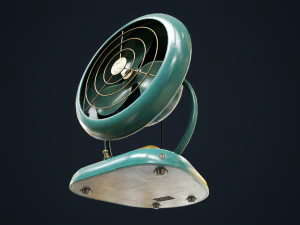Vintage Fan 3D Model