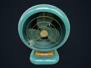 Vintage Fan Modello 3D