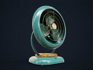 Vintage Fan Modello 3D