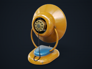 Vintage Fan Modello 3D