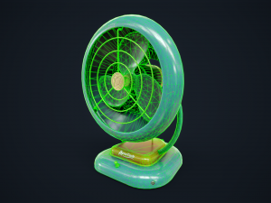 Vintage Fan Modello 3D