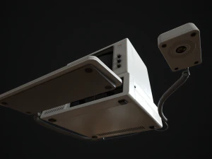 Retro Computer 80s 3D Model