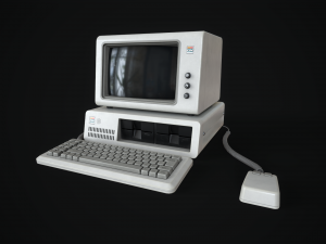 Retro Computer 80s 3D मॉडल