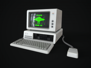 Retro Computer 80s 3D मॉडल