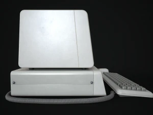 Retro Computer 80s 3D Model