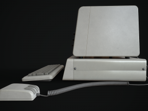 Retro Computer 80s 3D मॉडल