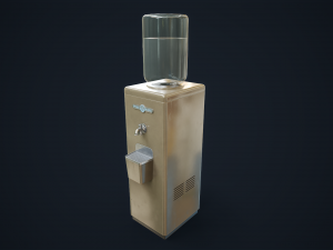 Old water cooler Modelo 3D