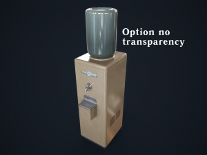Old water cooler 3D Model