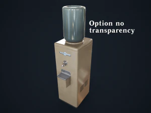 Old water cooler 3D Model