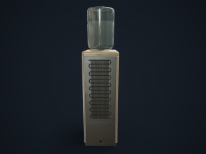 Old water cooler 3D Model