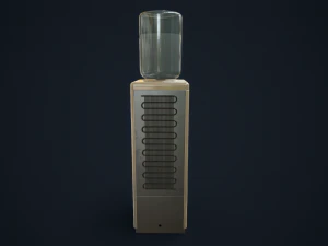Old water cooler 3D Model