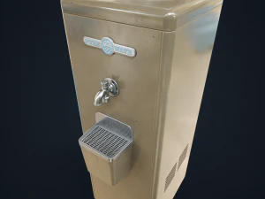 Old water cooler 3D Model