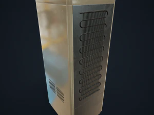 Old water cooler 3D Model