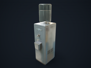 Old water cooler 3D Model