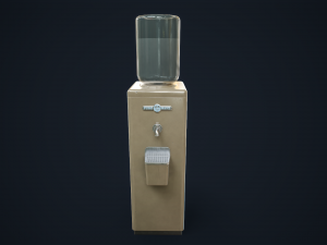 Old water cooler 3D Model