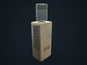 Old water cooler 3D Model