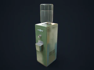Old water cooler 3D Model