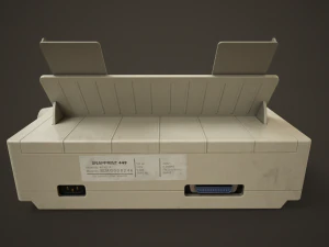 Old printer 3D Model