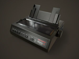 Old printer 3D Model