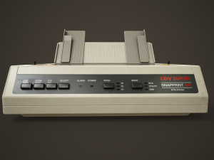 Old printer 3Dモデル