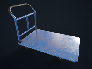 Industrial trolleys 3D Model