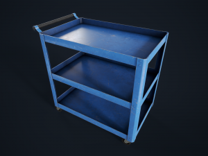 Industrial trolleys 3D Model