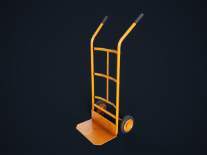 Industrial trolleys 3D Model