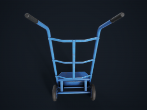 Industrial trolleys 3D Model