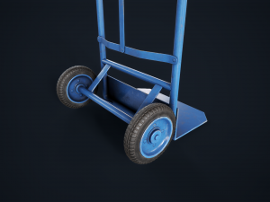Industrial trolleys 3D Model