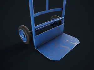 Industrial trolleys 3D Model
