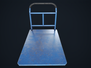 Industrial trolleys 3D Model