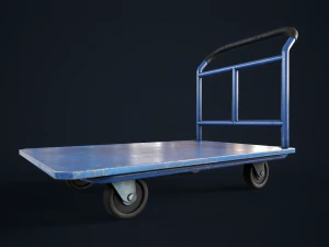 Carrelli industriali Modello 3D