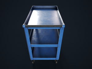 Industrial trolleys 3D Model