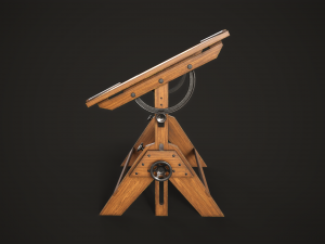 Artist drafting table Modelo 3D