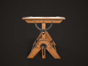 Artist drafting table Modelo 3D