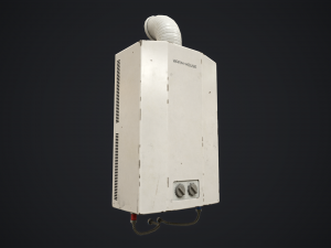 Domestic Water Boiler 3Dモデル