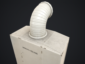 Domestic Water Boiler 3D Model