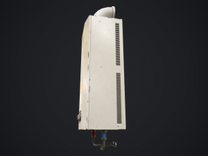 Domestic Water Boiler 3D Model