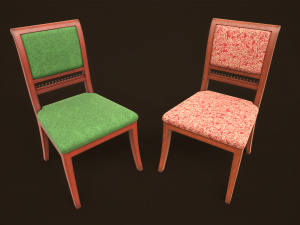 Vintage Bedroom Pack Modèle 3D