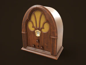 Vintage Bedroom Pack 3D Model