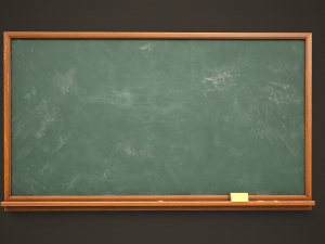 Classic Chalkboard 3Dモデル