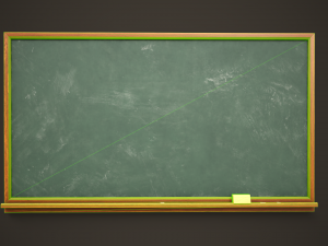 Classic Chalkboard 3Dモデル