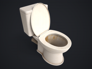 Toilet bowl Modelo 3D
