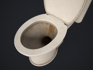 Toilet bowl Modelo 3D
