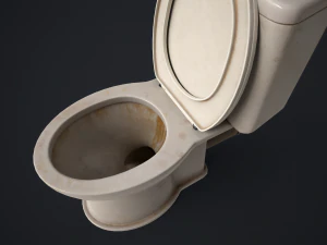 Toilet bowl 3D Model