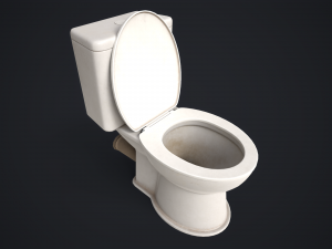Toilet bowl Modelo 3D