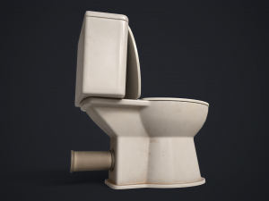 Toilet bowl Modelo 3D