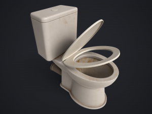 Toilet bowl Modelo 3D